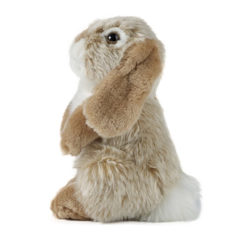 BROWN SITTING LOP EARED RABBIT 21 cm