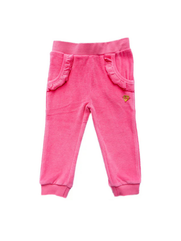Little Chiq Baby Jogger Fel Rosé – Velvet Touch met Ruffles – Exclusief Comfort