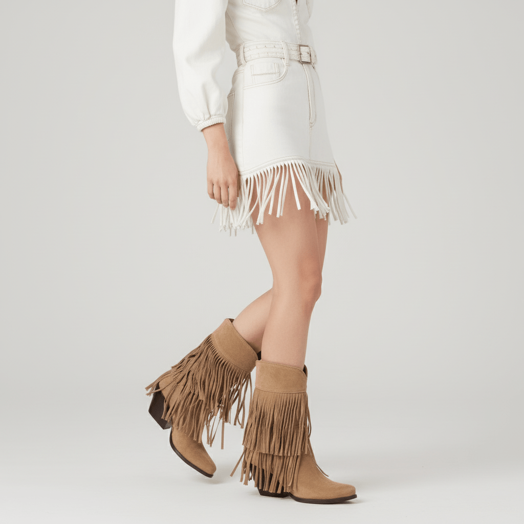Nevada Taupe Texas Støvler
