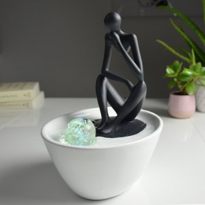 Binnenfontein - Pensador - Zen Deco-accessoire - Gekleurd ledlicht - Modern en design - Snelle installatie