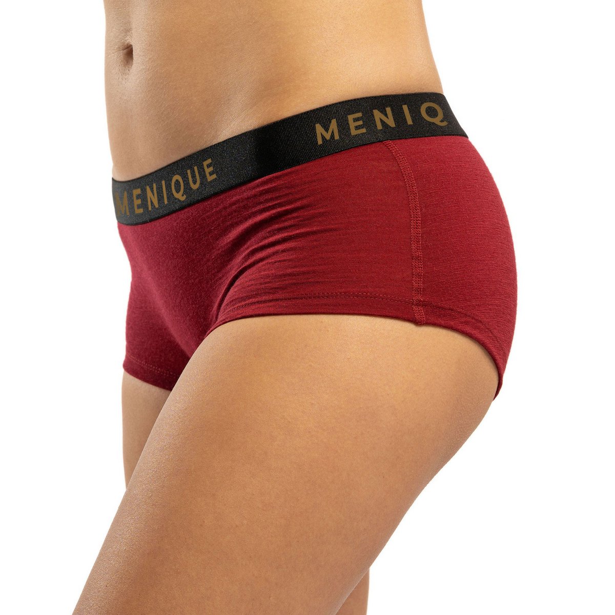Boxer Femme Merino 160 Cerise Royale