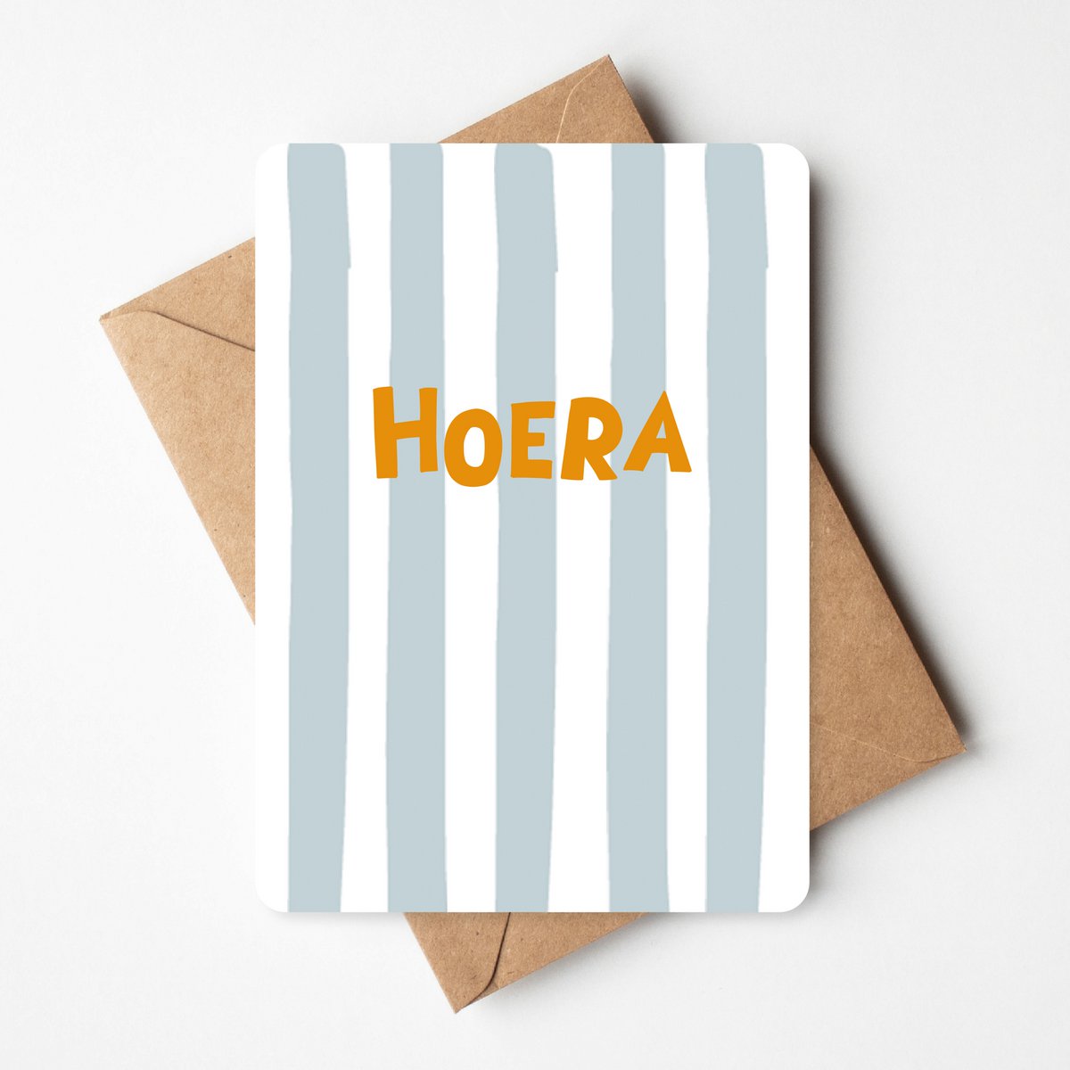 Carte d'anniversaire | Hourra les rayures