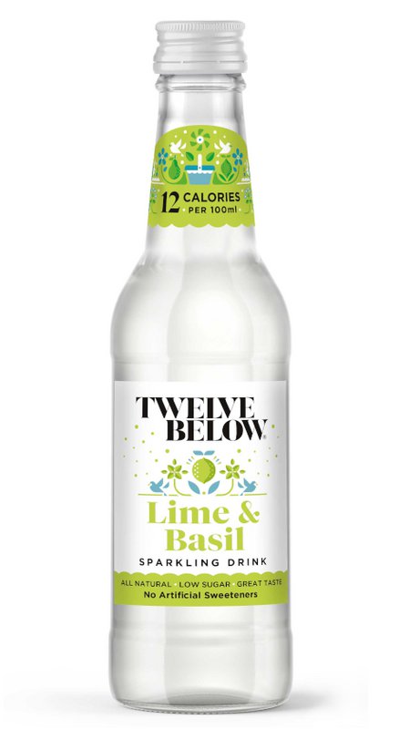 Lime & Basil Sparkling Drink 