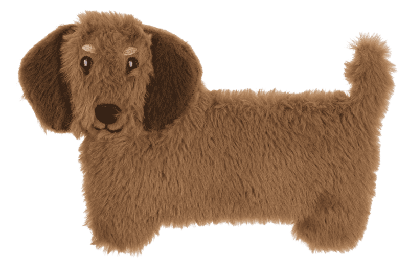 Heat pack, Dachshund, 22 x 15 cm,