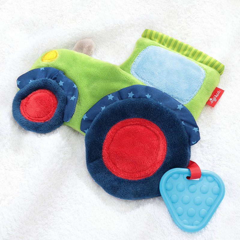 Traktor z trzaskającą tkaniną, PlayQ