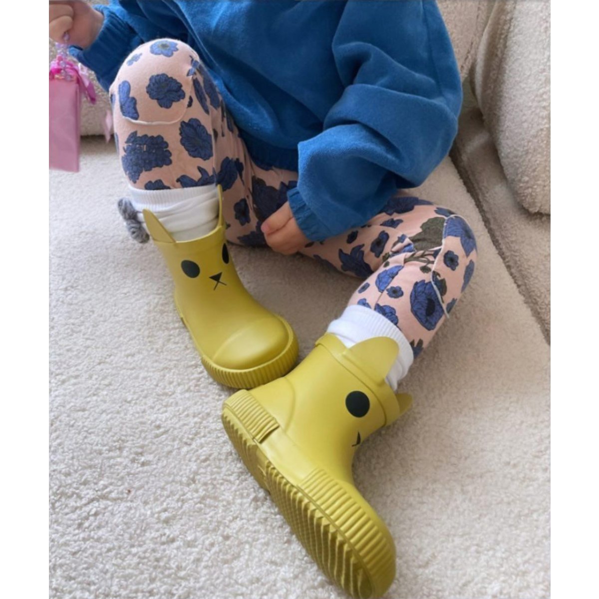 Bottes de Pluie Enfant KERRAN Moutarde