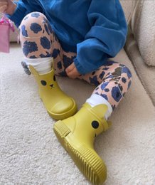 KERRAN Kinder-Regenstiefel Senf