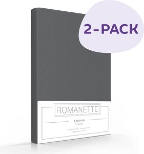 Romanette Cotton Pillowcases 2X 60X70 cm