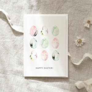 Grußkarte · Happy Easter