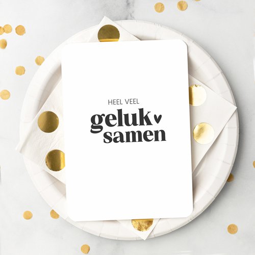Kort | Meget lykke sammen