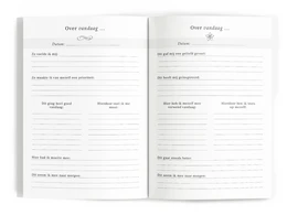 Fyllbooks Tagebuch für Selbstliebe - Leinenkamel mit Goldfolie