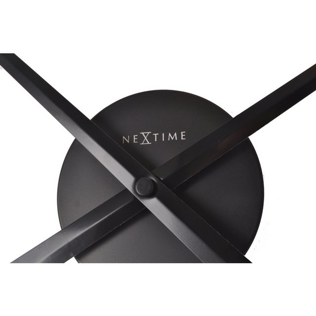 Horloge murale NeXtime Petites Aiguilles 48 x 3 cm noir