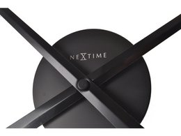 Vægur NeXtime Small Hands 48 x 3 cm sort