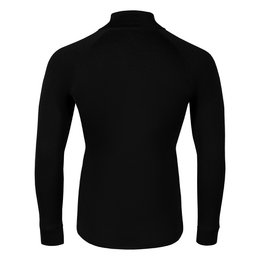Men's Merino 250 Zip neck top Black