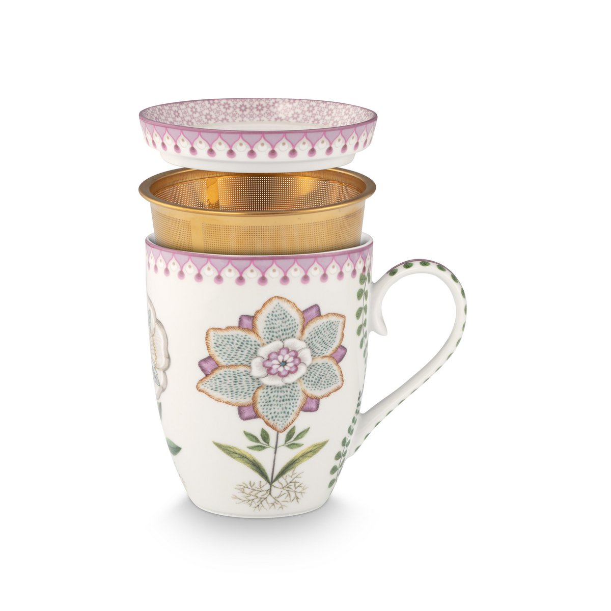Tea for One Lily&Lotus Off White