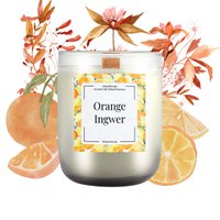 Aromatherapy scented candle 200g – 5 scent variations, natural wax, 40h