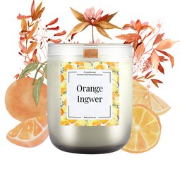 Aromaterapi duftlys 200g – 5 duftvariationer, naturlig voks, 40h