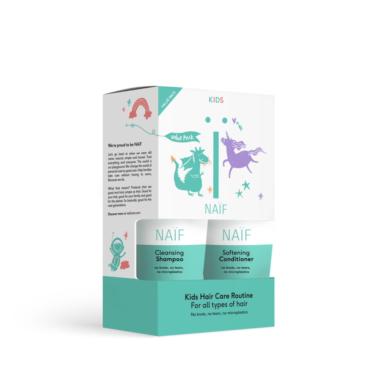 Kid Hair Care Routine - Shampoo/Conditioner kids 100ml