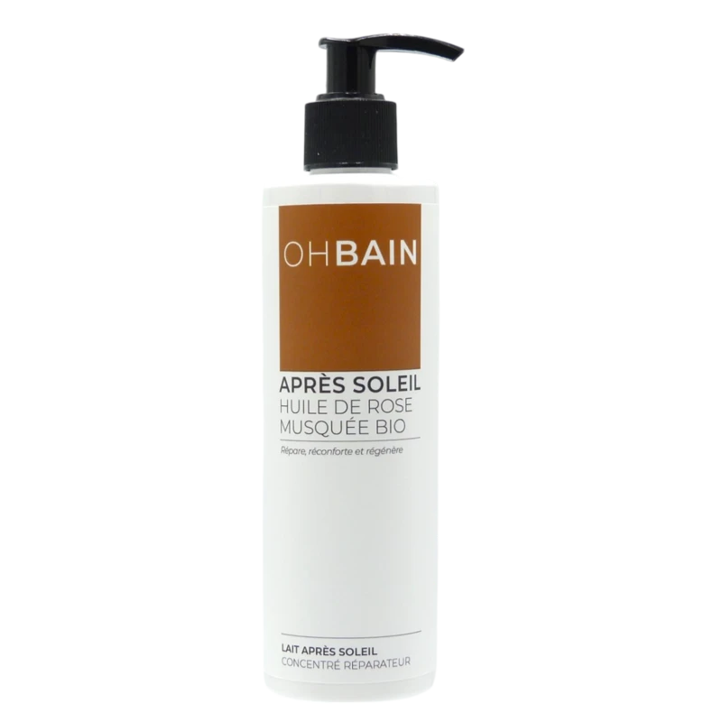 Lait Après-soleil à l’huile de Rose musquée bio