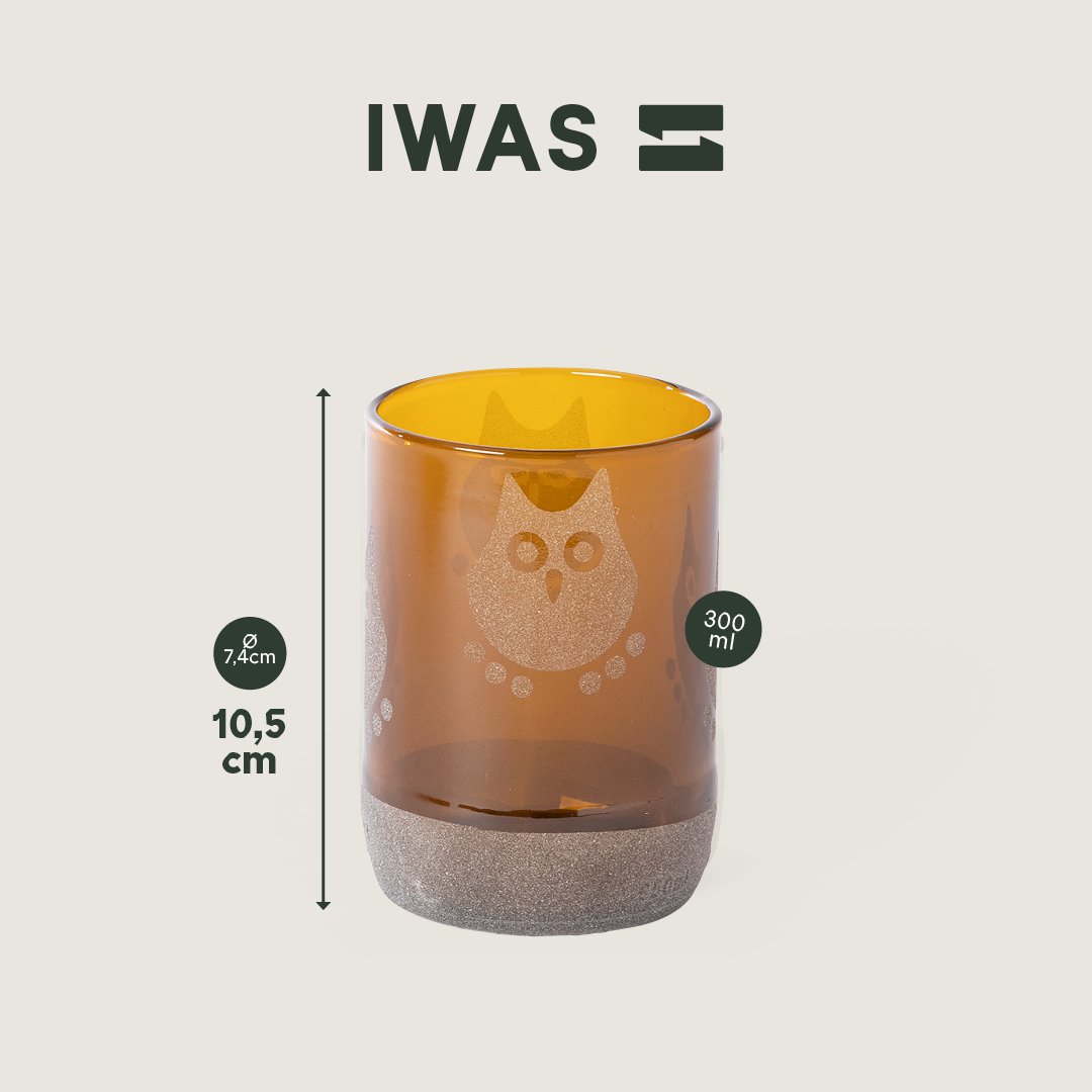 Drinking glasses Animal - Short (set of 6)