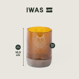 Drinkglazen Animal - Short (set van 6)