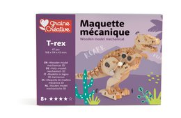 HOUTEN MODEL 3D MECHANISCHE T-REX
