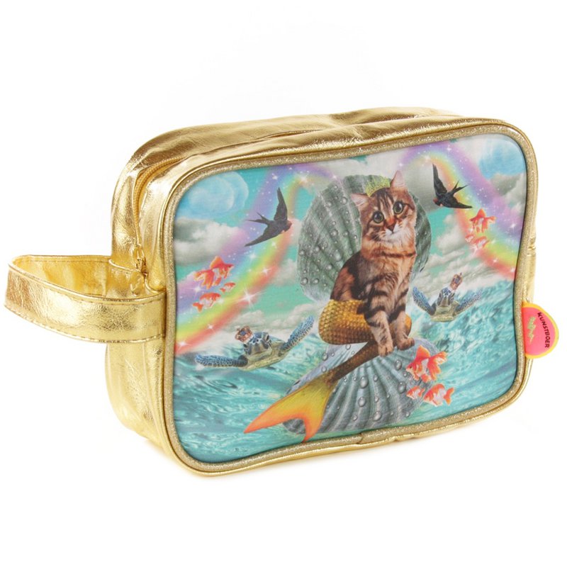 Toiletry bag Cat mermaid