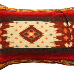 Poduszka 40x60cm - Native Quilotoa Red - zawiera wewnętrzną poduszkę z kaczego pierza