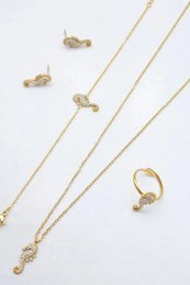 Parure de bijoux en acier inoxydable