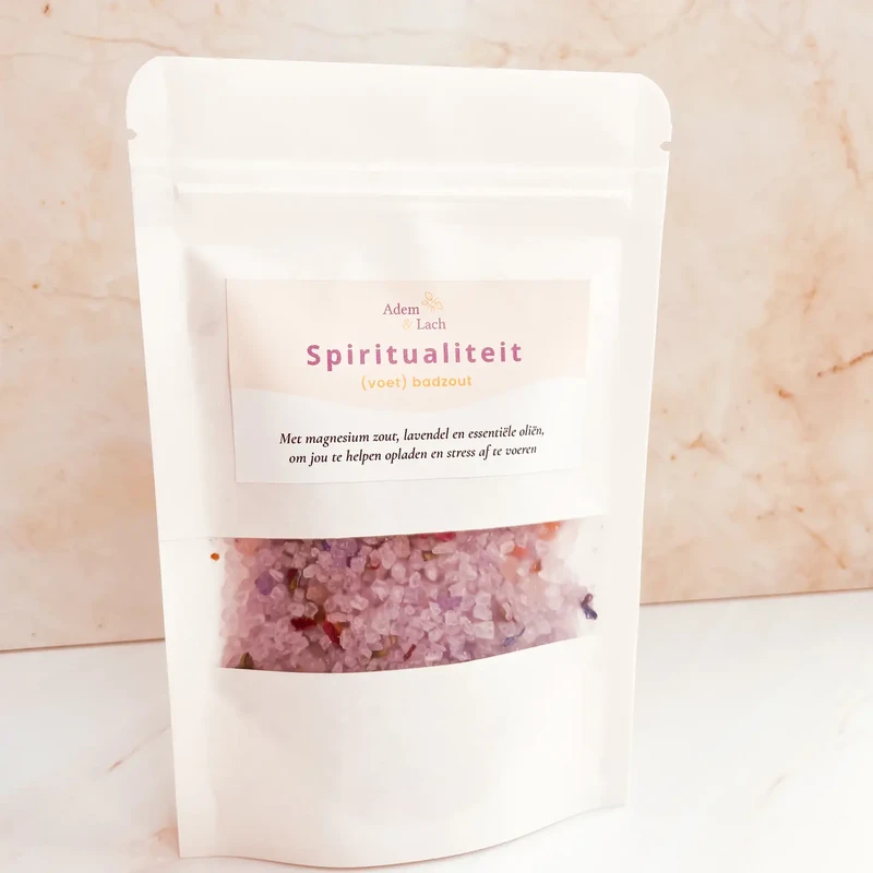 Espiritualidad de la sal del baño
