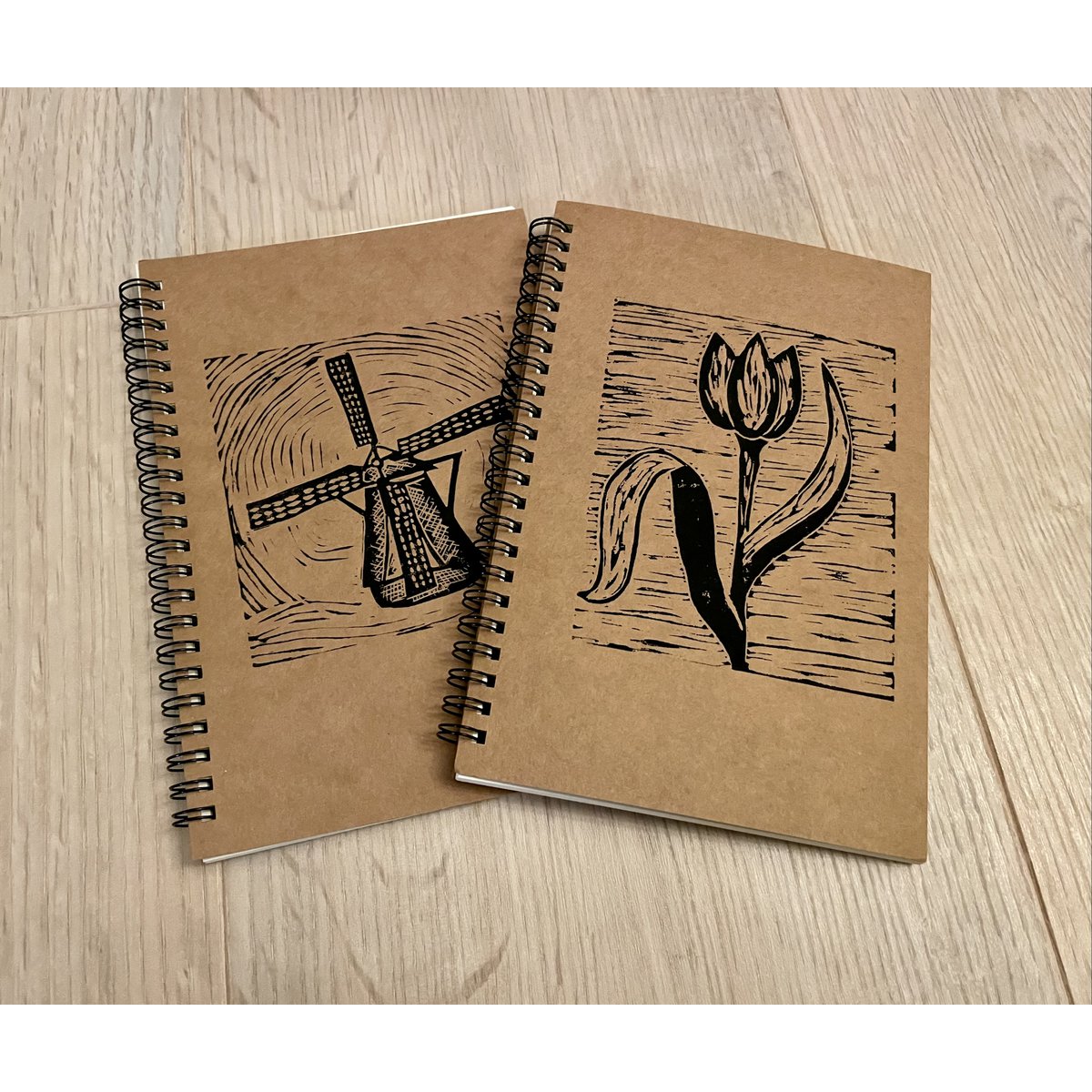 Cuaderno/diario de molino de viento