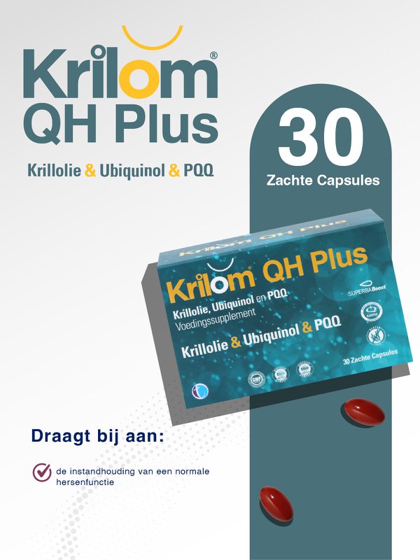 Jupe QH Plus | Supplément d'huile de krill oméga-3