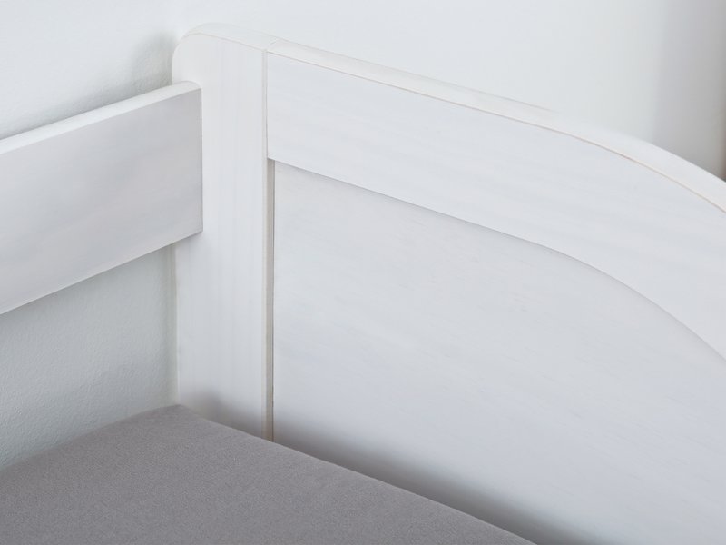 Bed for mattresses 90x200 cm with 1 drawer