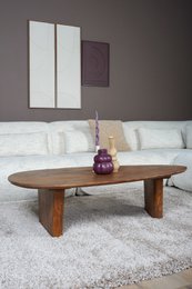 Coffee table Rudo 135 x 75 cm - Mango wood