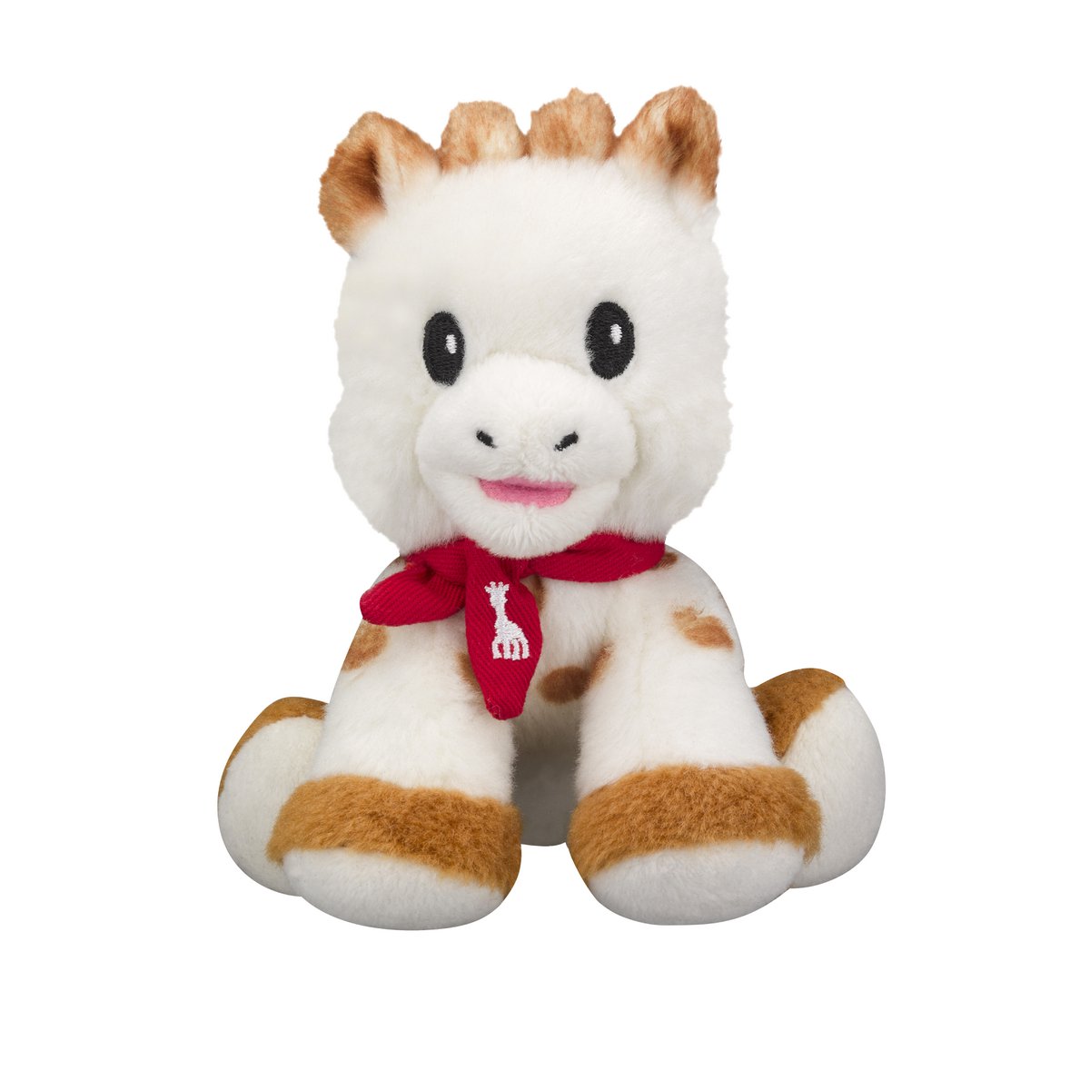 Das erste Weihnachtsset des Giraffenbabys Sophie