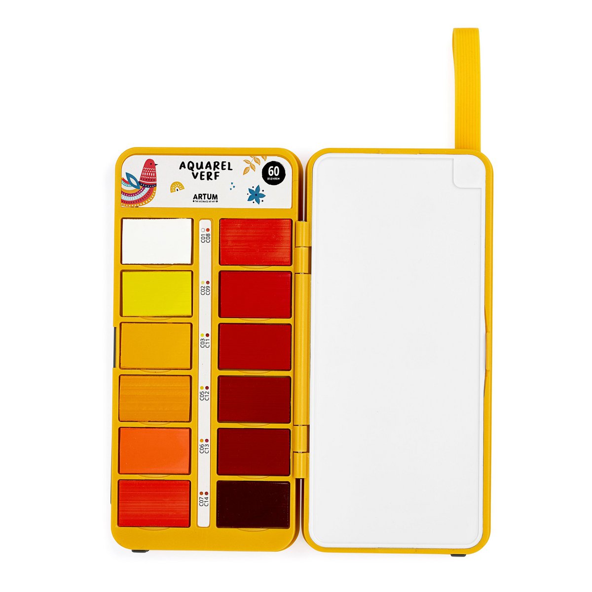 Watercolor Paint Set with 60 Colors