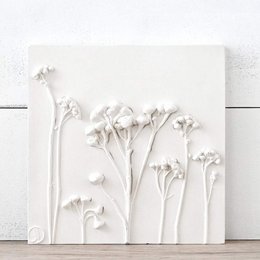 Decoración de pared en relieve Selia