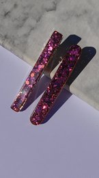 ⋒ Harpiks hårklippakke - Glitter Sakura (8 varer) ⋒