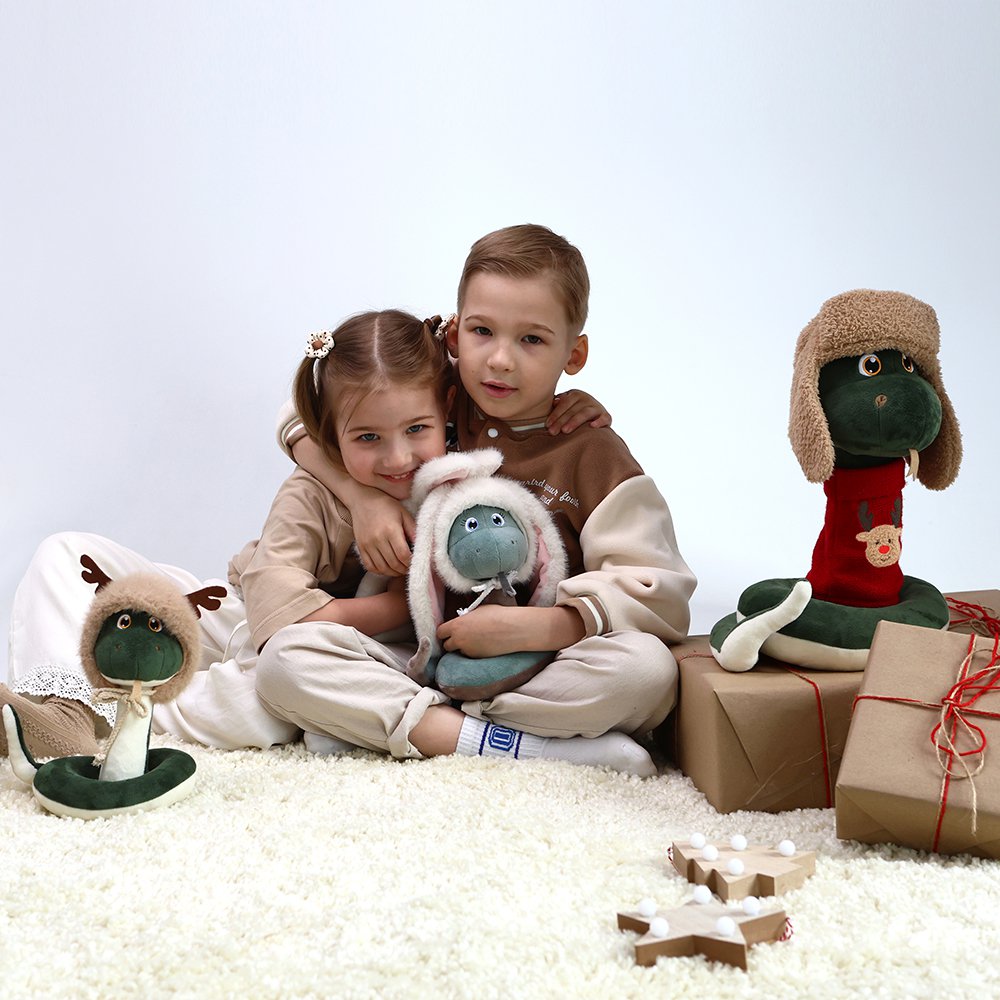 Soft toy, Mischa the Snake 20, Symbol 2025