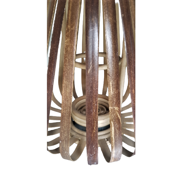 Lantaarn bamboe bruin ''Jambi'' zonder glas