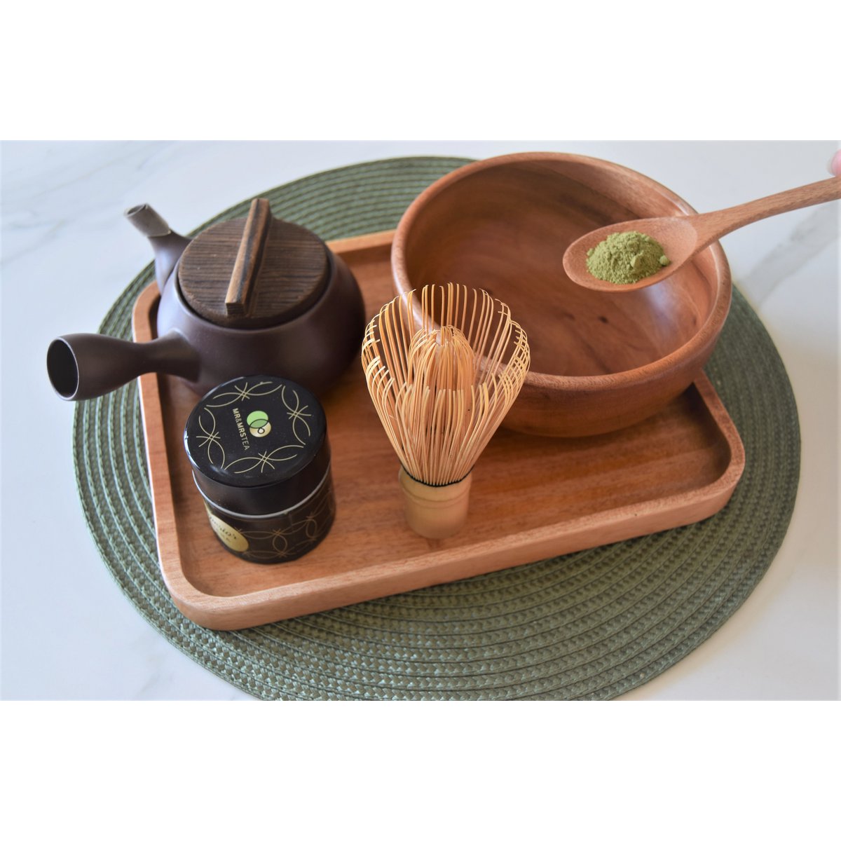 Handmade Tableware - Appetizer Serving Tray 26x20 cm - Eco-friendly - Khaya Wood