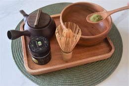 Handmade Tableware - Appetizer Serving Tray 26x20 cm - Eco-friendly - Khaya Wood