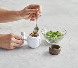Fyldt frikadeller lille