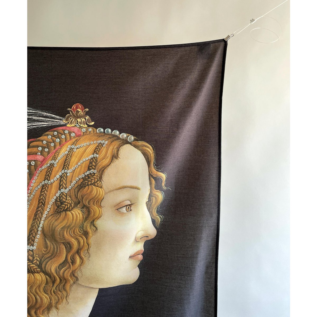 Portret van Simonetta Vespucci Wandtapijt