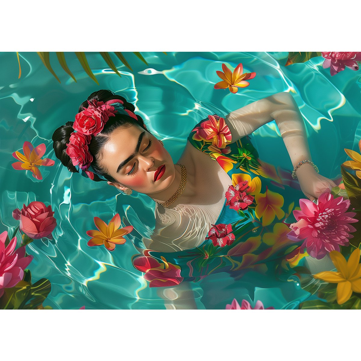 Frida Kahlo: Galleggiante | Fripperie di carte