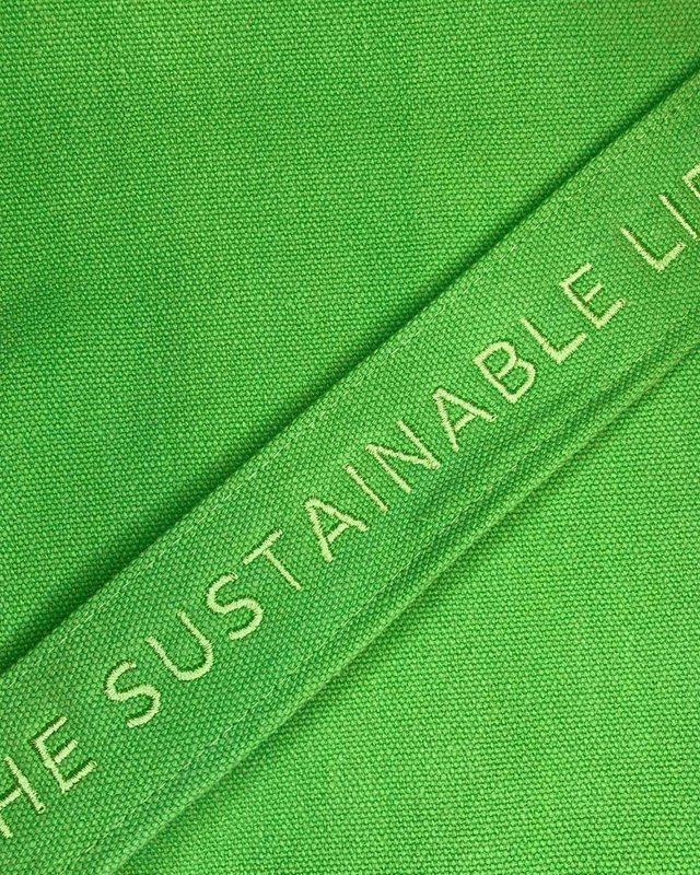 Mira Canvas Taske - Summer Green