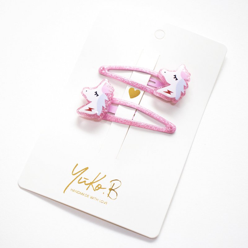 Duo Barrettes Premium Enfant - Sparkle Licornes Etincelantes