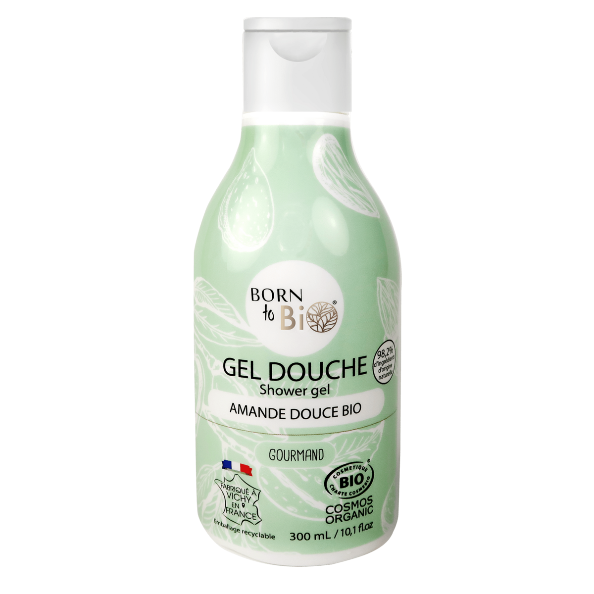 Biologische Zoete Amandel Douchegel Cosmos Biologisch - Born to Bio 300 ml
