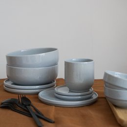 Hollyhock mug - arctic gray - 200 ml