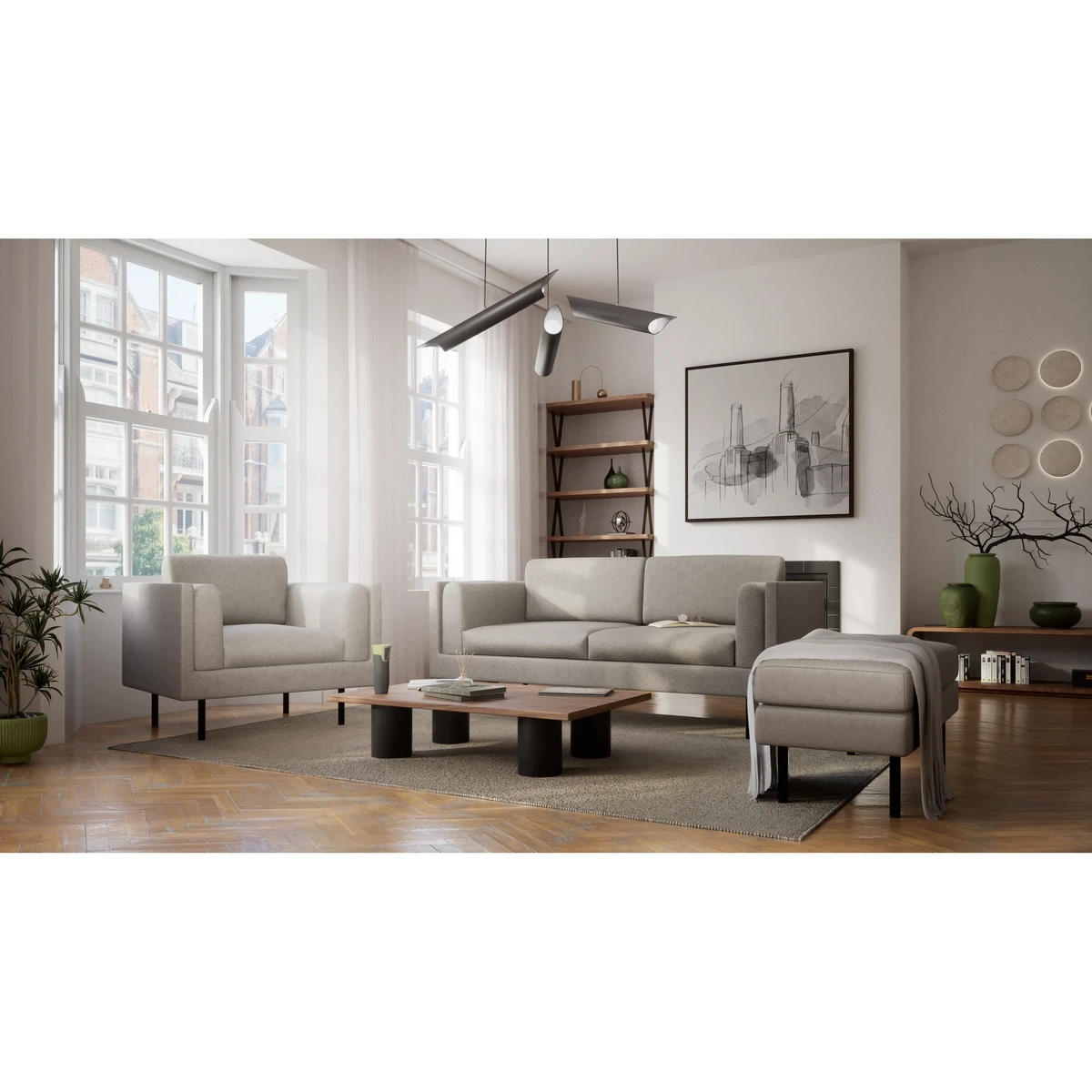 Bench CHELSEA - Taupe